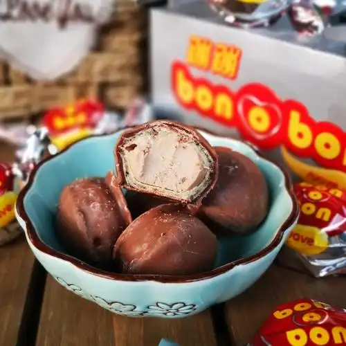 bonbon蹦蹦夹心巧克力450克30粒婚庆喜糖糖果零食夹心巧克力