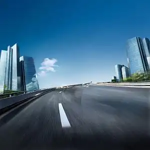 城市建筑道路背景素材_城市建筑道路背景图片下载_觅元素