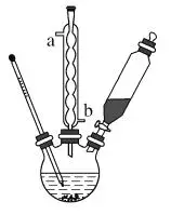 (1)制备苯甲酸:在三颈烧瓶中加入4ml甲苯和20ml稀硫酸,放入碎瓷片后
