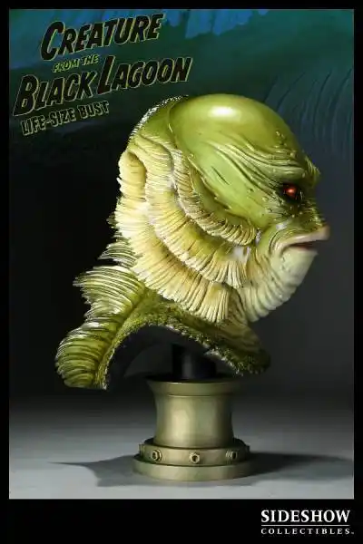 ●★サイドショウ ユニバーサルモンスター 半鱼人 1/1バスト★● -