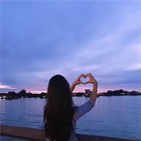 快手头像女背影长发 高清适合女孩的快手背影头像图片_女生头像_美头