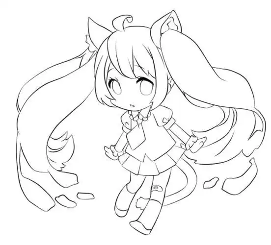 简笔画动漫 简笔画动漫人物