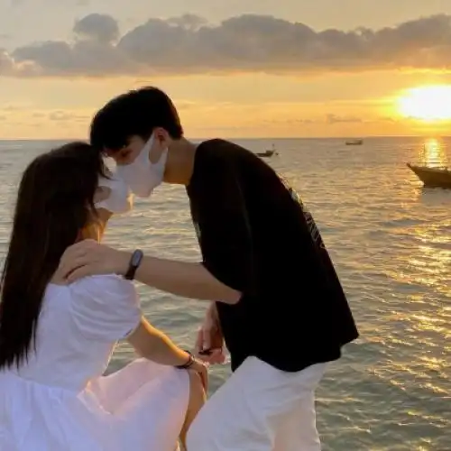 2022适合一辈子情侣头像真人你就我的特别的人