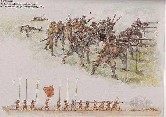 火绳枪因其糟糕性能被排斥在排队枪毙时代外,但事情没这么绝对_火枪