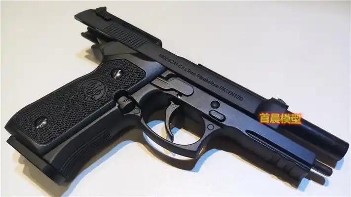 仿真炝金属合金军模1205伯莱塔m92a1大号仿真玩具手抢不可发射小黑5双