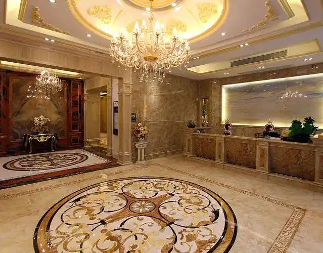 客厅大理石地面装修效果图