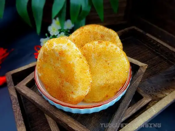 糯米粉红豆油炸糕