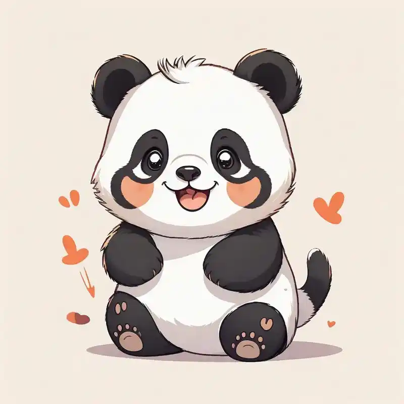 可爱小熊猫头像94谁能拒绝啊! 这组小熊猫头像也太可爱了吧!