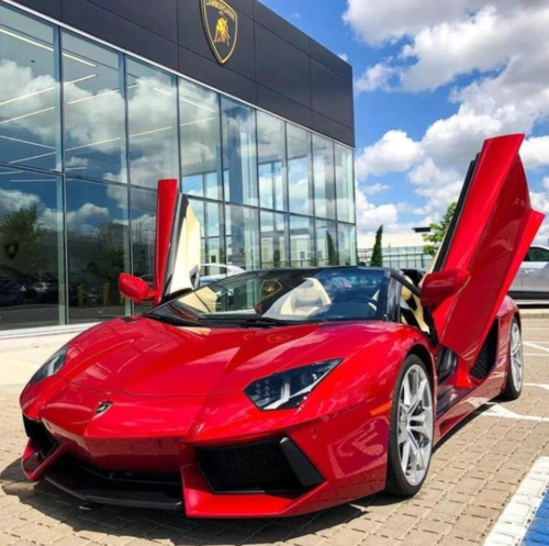 兰博基尼aventador(大牛)帅爆了