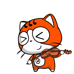 橙子猫音乐表情包