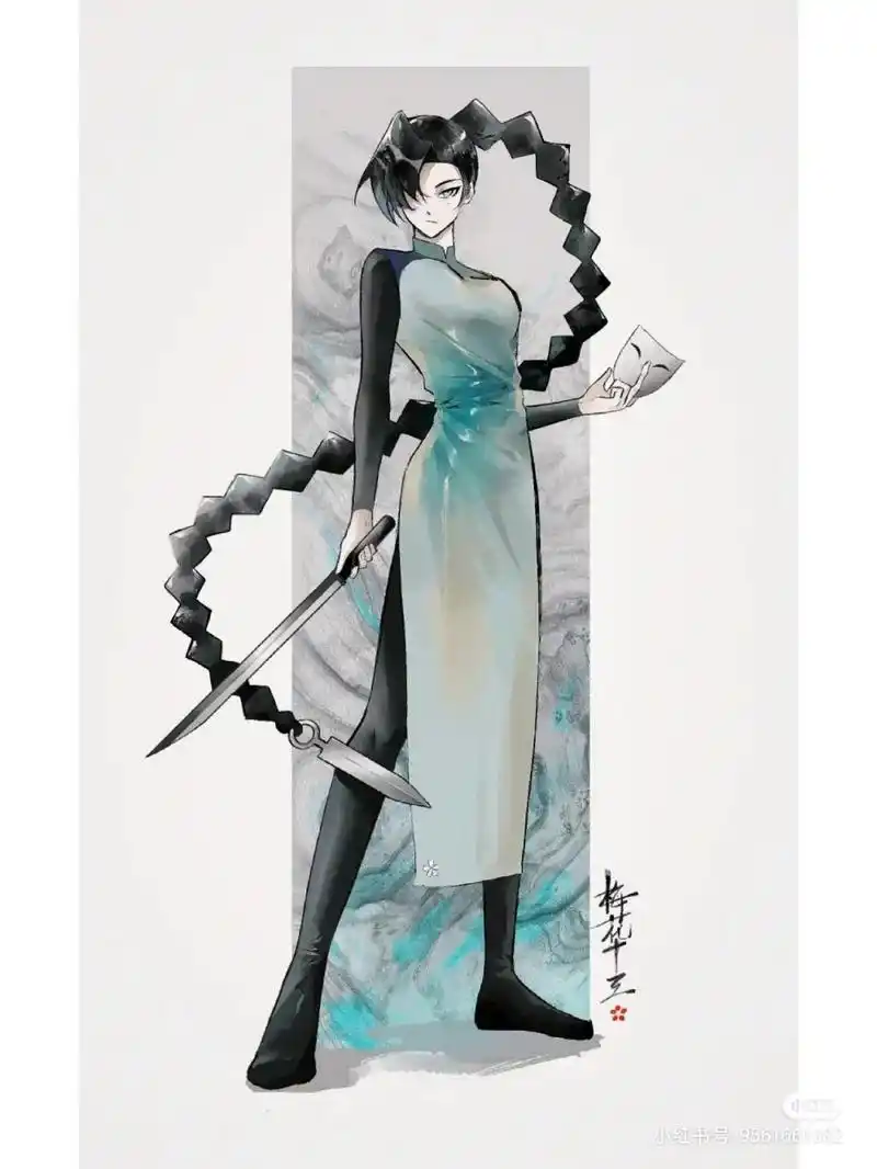 真不错又收集到了这么多梅花十三的稀有壁纸