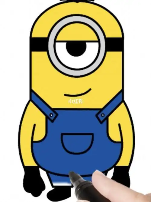 小黄人stuart简笔画