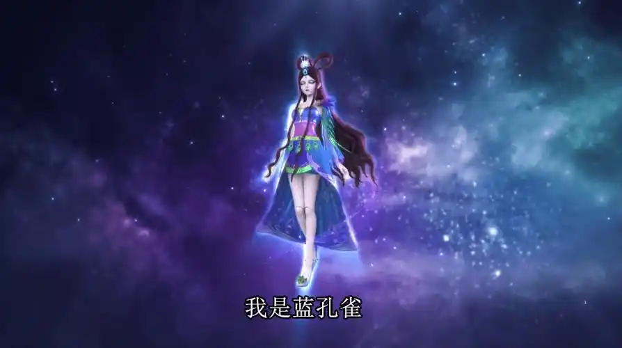 原创叶罗丽蓝孔雀融合后的造型为什么不变了茉莉和音符告诉你答案