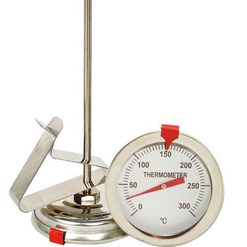 三印(sanywun)油炸温度计 专测油温 0-300℃ 油锅温度计 不锈钢温度计