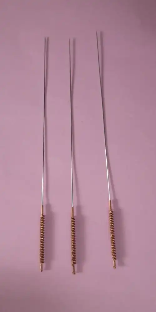 盘龙针 花柄针 一次性使用泉河牌无菌针灸针 盘龙手柄