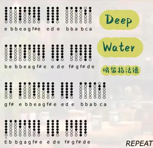 魔兽世界bgm-deep water简谱