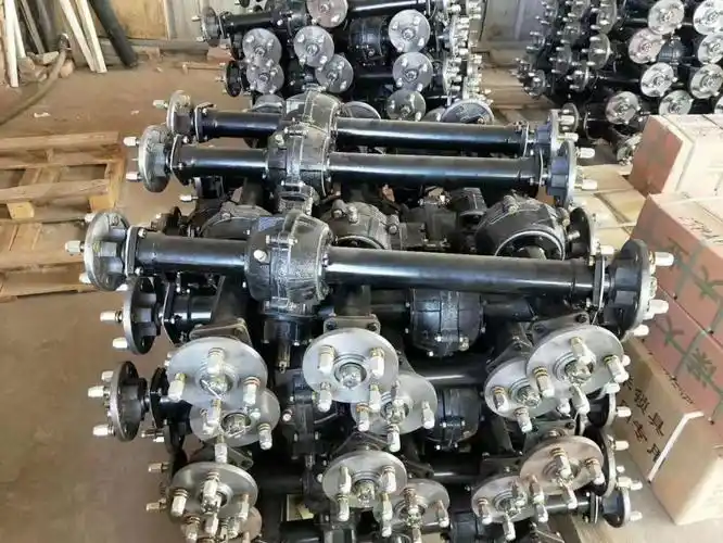 宗申三轮车后桥总成大江福田各种车型电动车可以定做 福田重载加力王