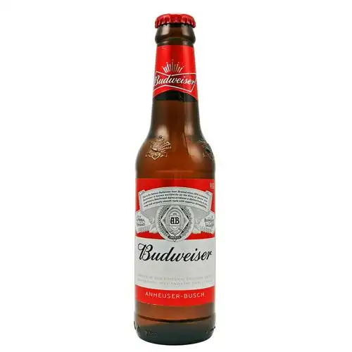 百威啤酒budweiser国产玻璃瓶275ml24瓶啤酒