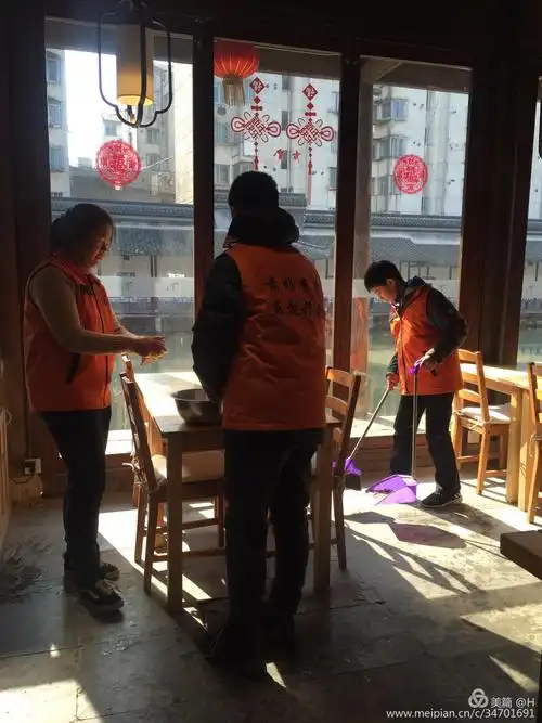 寒假社会实践之一……2018年2月14日素雅餐馆做义工