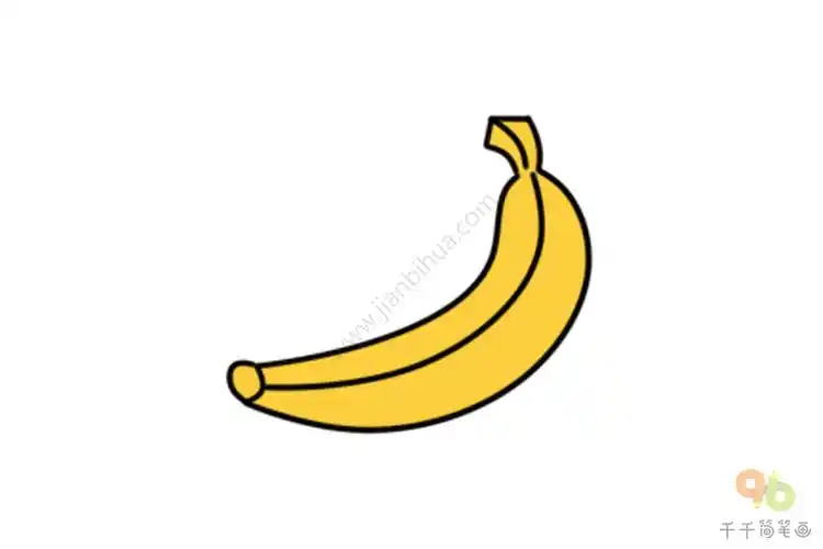 简单学会香蕉简笔画大全