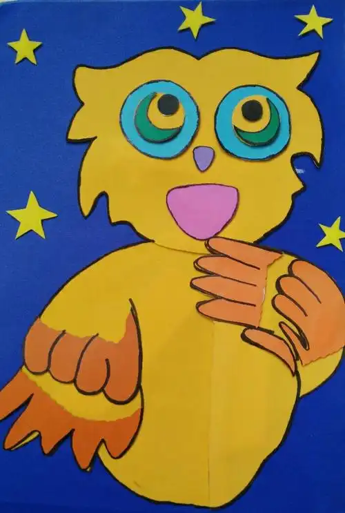 2017幼师1502剪贴画优秀作业