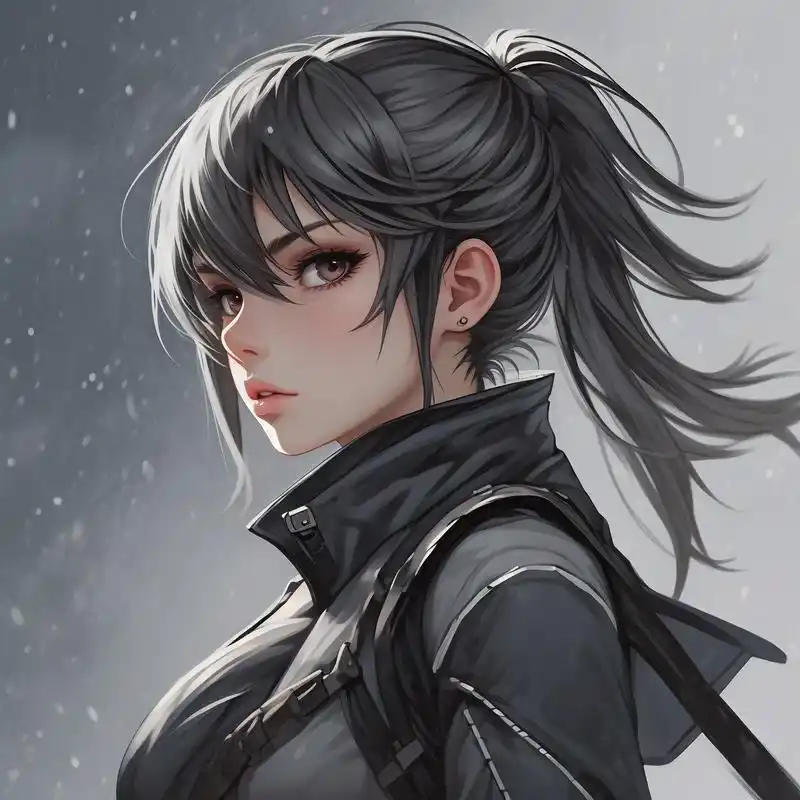 动漫人物头像女生|霸气冷酷👑