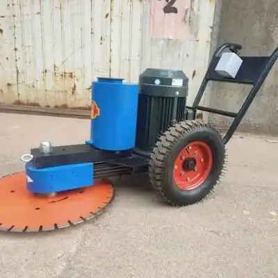 手推式钢筋混凝土桩头切割机 混凝土切桩机