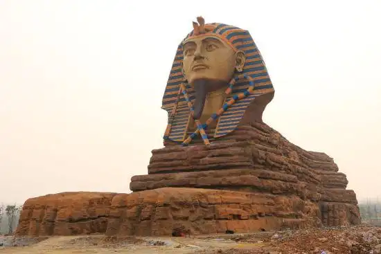 安徽滁州现山寨狮身人面像(组图)_藏趣逸闻_新浪收藏_新浪网