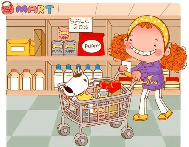 妹言妹语我要买超市