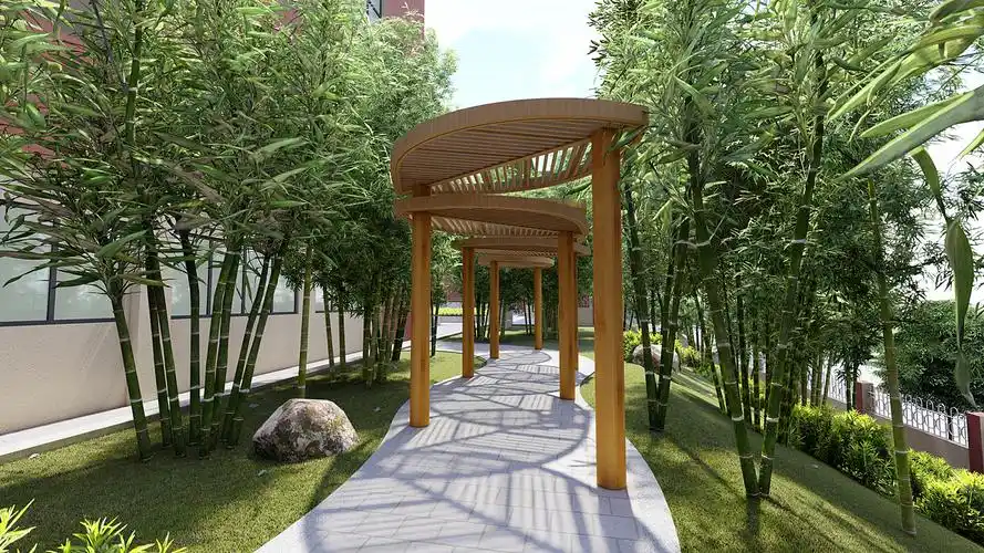 竹韵校园文化|空间|景观设计|西红柿小牛仔_原创作品-站酷zcool