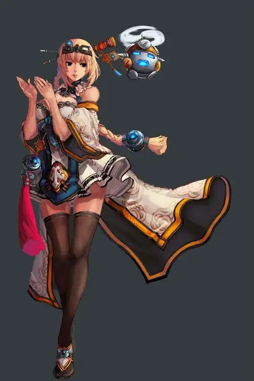 dnf女机械师图片