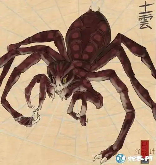 土蜘蛛,日本传说中的土蜘蛛究竟是一个怎样的怪物?