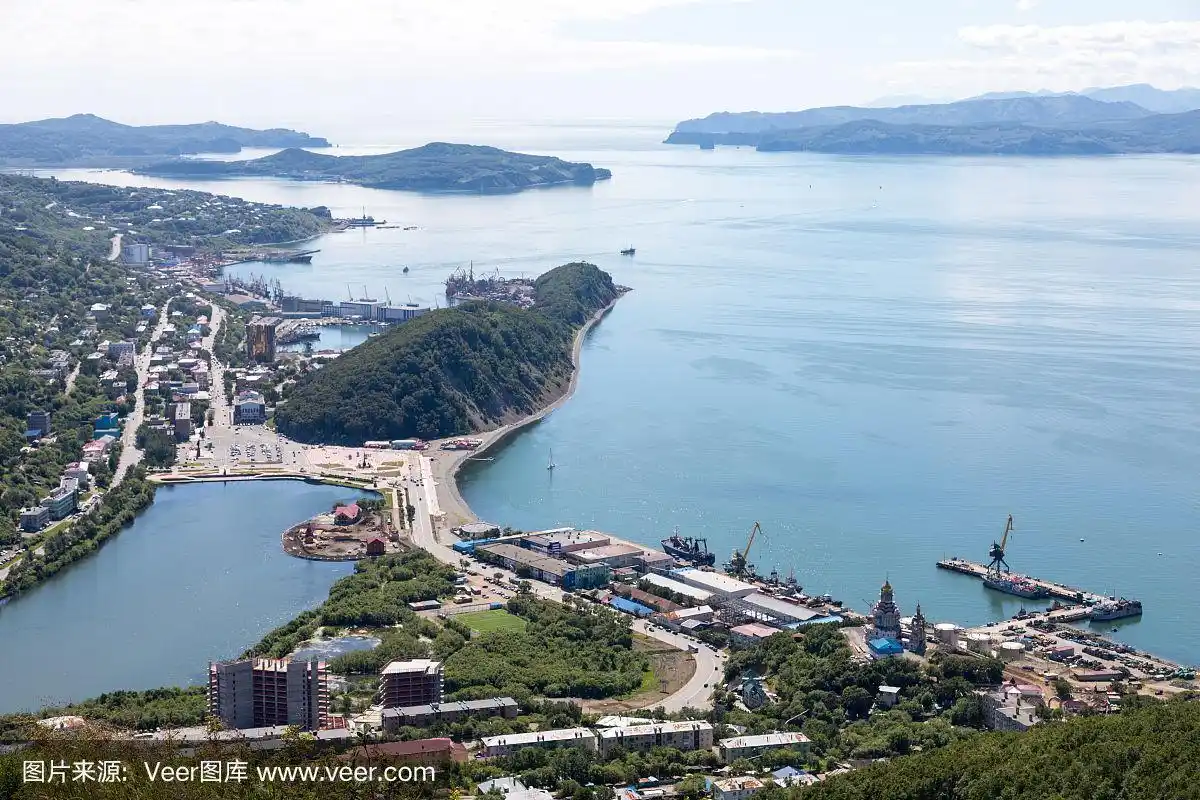 俄罗斯堪察加半岛阿瓦查湾.