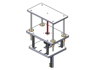 气动4连杆顶升台 - 输送和提升设备图纸 - 沐风网