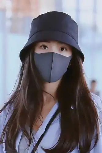 杨幂同款明星渔夫帽子女韩版潮黑色百搭日本秋季街头时时尚纯色