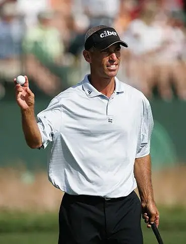 图文-第104届美国公开赛第三轮 帕文状态不错