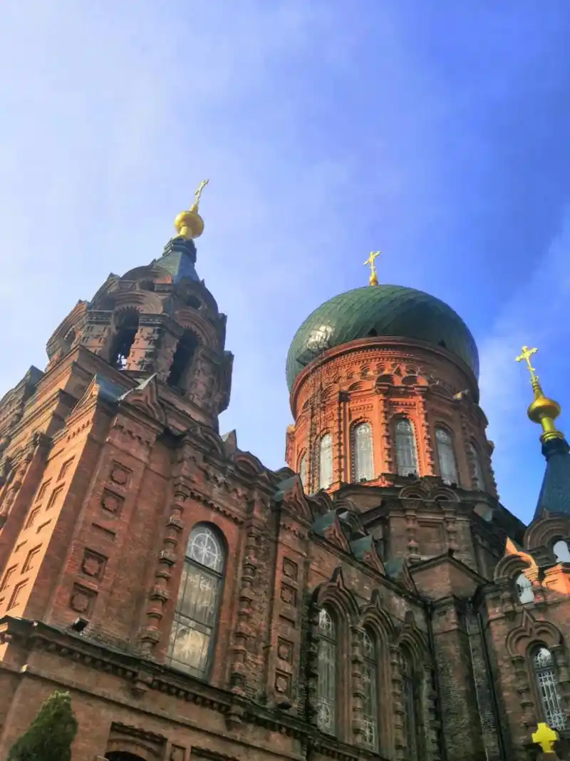 哈尔滨圣索菲亚大教堂.#哈尔滨 #哈尔滨标志性建筑 圣索菲亚 - 抖音