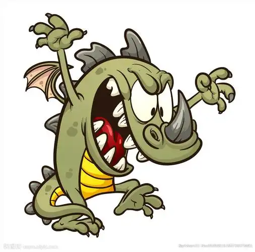卡通怪兽图片