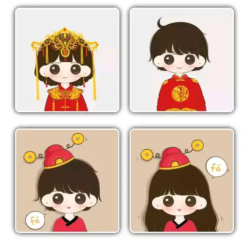 穿婚纱的头像,好看的婚纱头像, 婚礼情侣头像,情侣头像结婚,结婚情头