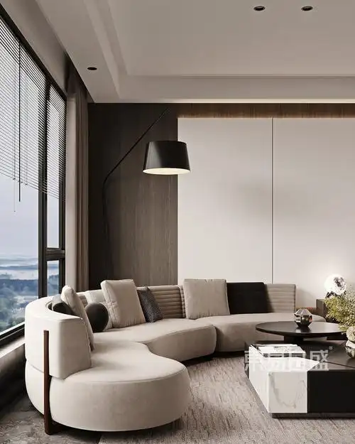 奥园云璟156平上叠别墅现代风格装修效果图