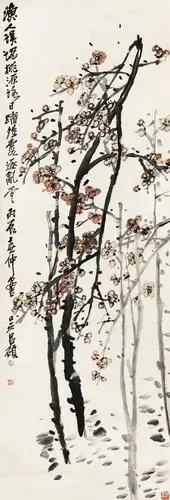 吴昌硕 红梅