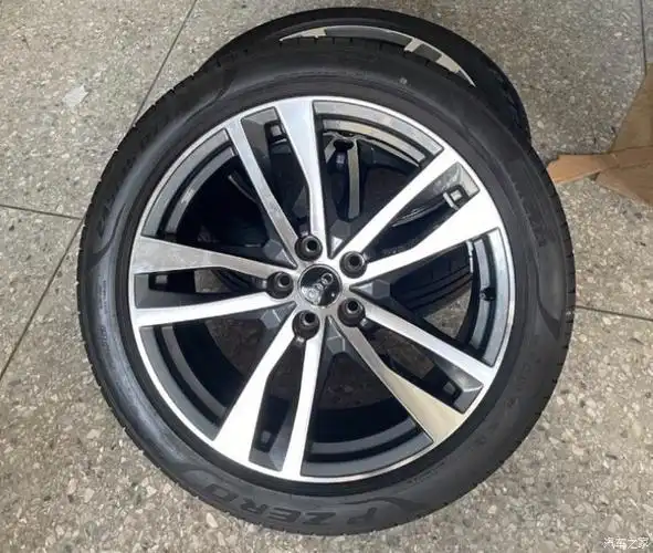 19寸奥迪a6轮毂轮胎精品套件喜欢的可以来