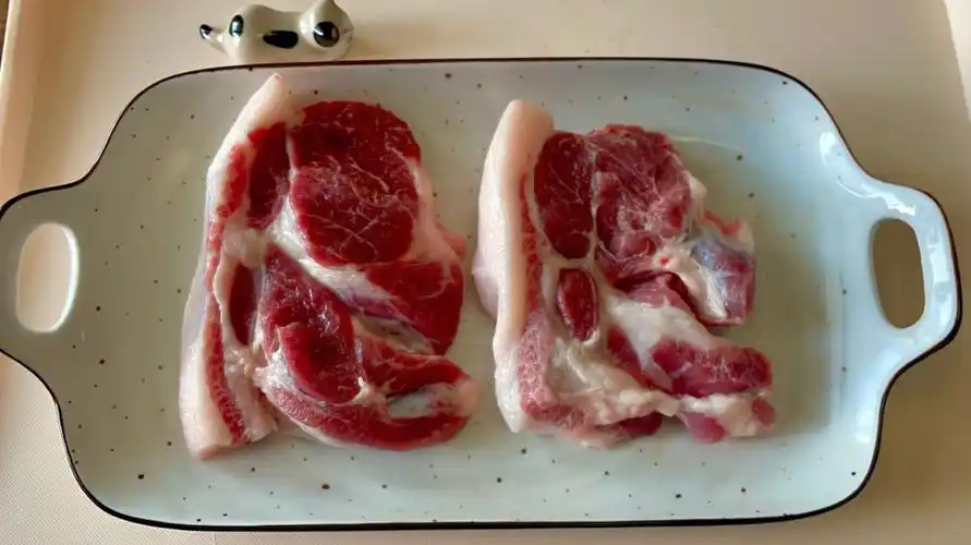 猪身上最鲜嫩的肉土猪梅花肉320克20元