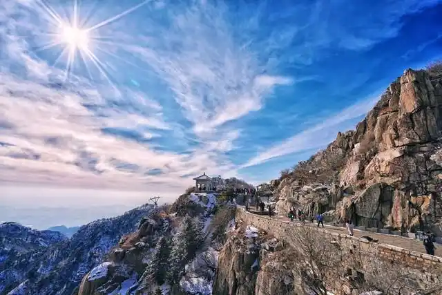 大美泰山五岳至尊一览众山小