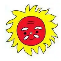 太阳漫画图片头像_微信头像图片大全