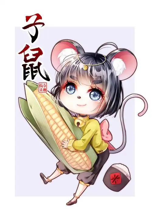 十二生肖可爱拟人q版