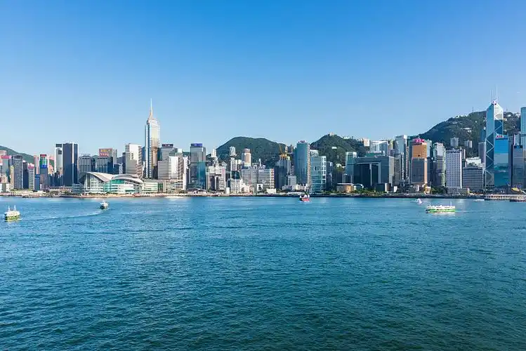 香港维多利亚港城市风光