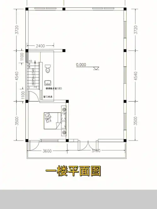 农村自建房  地基面积9*12米,建筑楼高10.
