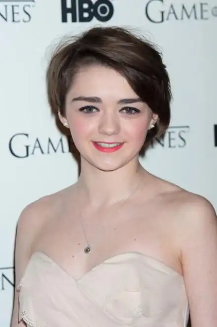 在《冰与火之歌:权力的游戏》里饰演arya stark的演员maisie williams