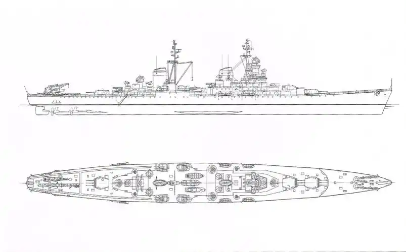 [wows周边] [官方科普] 图纸舰艇:巡洋舰 布琼尼